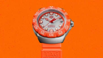 TAG Heuer F1 Orange Crush: Bright Original Metal Revamp (56 characters)