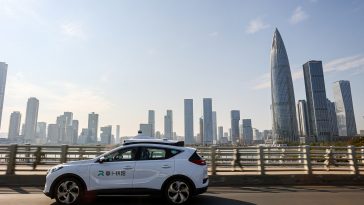 Baidu's robotaxi service is now available in all 'first-tier' Chinese cities