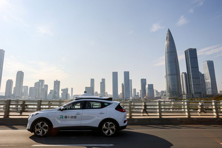 Baidu's robotaxi service is now available in all 'first-tier' Chinese cities