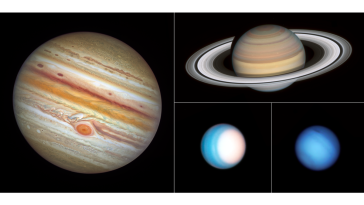 See Hubble’s Stunning Photos Of The Giant Planets From Its New ‘Grand Tour’ Of The Outer Solar System
