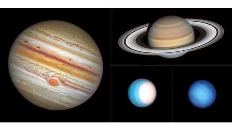 See Hubble’s Stunning Photos Of The Giant Planets From Its New ‘Grand Tour’ Of The Outer Solar System