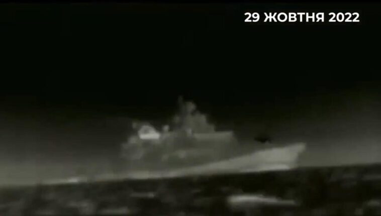 Videos Reveal Drone Kamikaze Boat Assault On Russia’s Black Sea Fleet