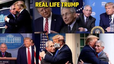DeSantis Pushes Video With Fake AI Photos Showing Trump Hugging Fauci