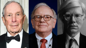 Bloomberg, Buffett and Warhol Make Major Donations