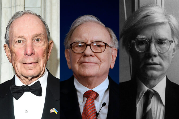 Bloomberg, Buffett and Warhol Make Major Donations