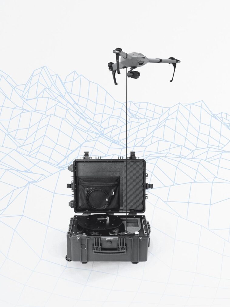 Tethered Drone Debuts At Paris Airshow