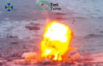 How Precision FPV Drone Strikes Turn Russian Tanks Into Fireballs