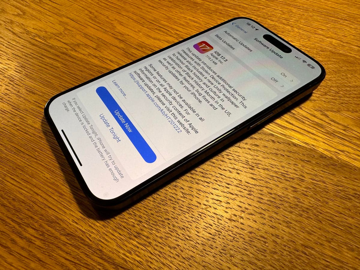 Apple iOS 17.3 iPhone Software Release: Should You Upgrade?