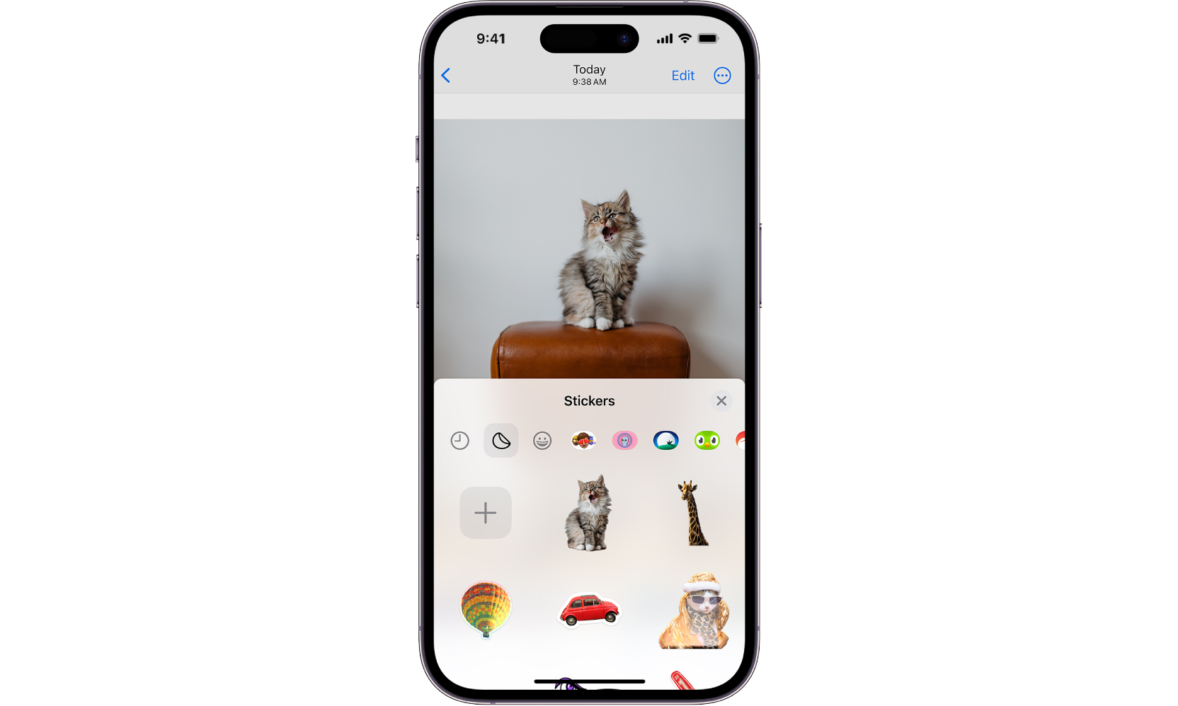 How to create stickers on the iPhone with your photos on iOS 17