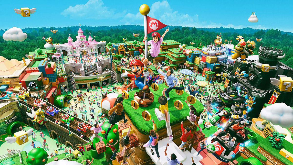 ‘Super Nintendo Land’ Is Finally Open In Japan And It Looks Completely Amazing