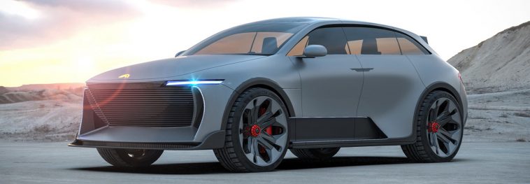 This solar-powered car concept is anything but Humble