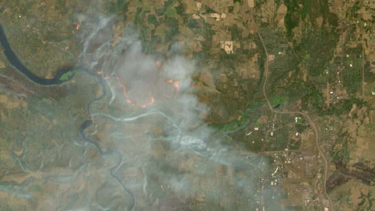 Europe's Free Satellites Boost Wildfire Tracking