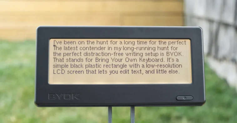 BYOK: Custom Extensions for Distraction-Free Writing