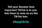 TikTok is now asking users to call their Senators to prevent a US ban