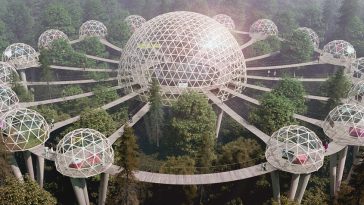 Virtual pavilion looks into the future of sustainable design