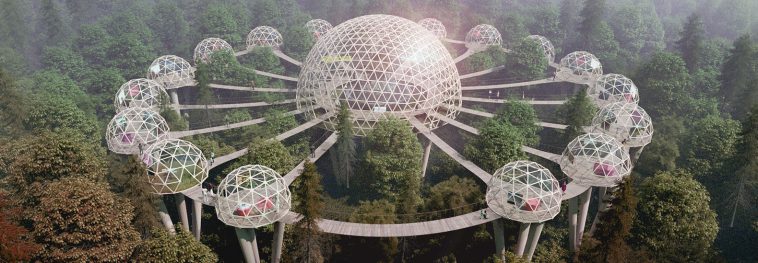 Virtual pavilion looks into the future of sustainable design