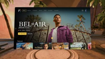 You can now stream Peacock shows on Meta Quest VR headsets | Engadget