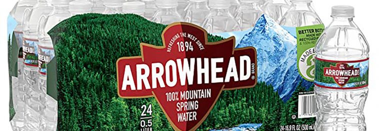 Giants of the bottled water industry admits to greenwashing