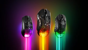 SteelSeries' latest lightweight Aerox mice are designed for MMOs and MOBAs
