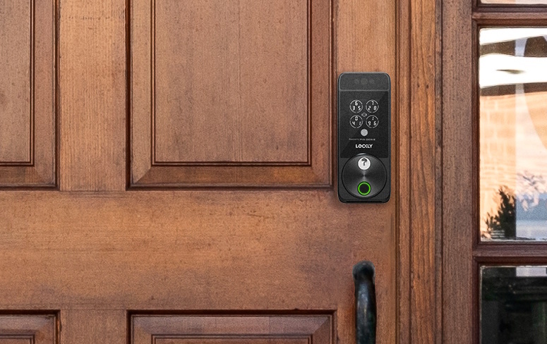 Lockly's Visage smart lock can unlock doors by scanning your face