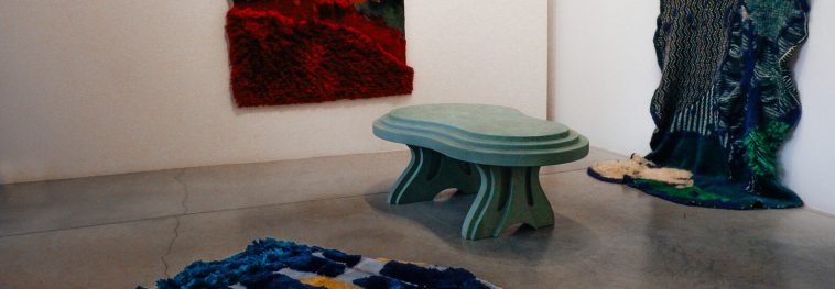 Furniture made from recycled waste for a circular design