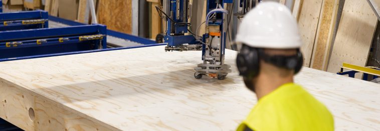 Prefabricated building in Amsterdam is made entirely of wood