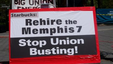 Starbucks Must Reinstate Seven Union Workers in Memphis Who Were Fired After Talking to the Press