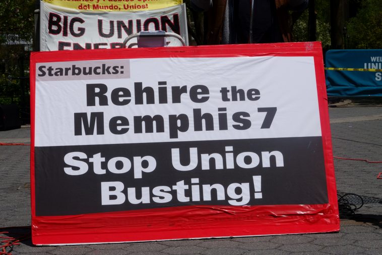 Starbucks Must Reinstate Seven Union Workers in Memphis Who Were Fired After Talking to the Press Starbucks Must Reinstate Seven Union Workers in Memphis Who Were Fired After Talking to the Press