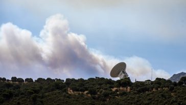 Wildfire Evacuates NASA Deep Space Network in Spain