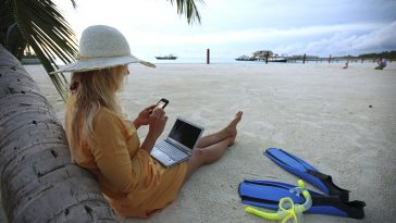 How to Let Your Employees Work From the Beach