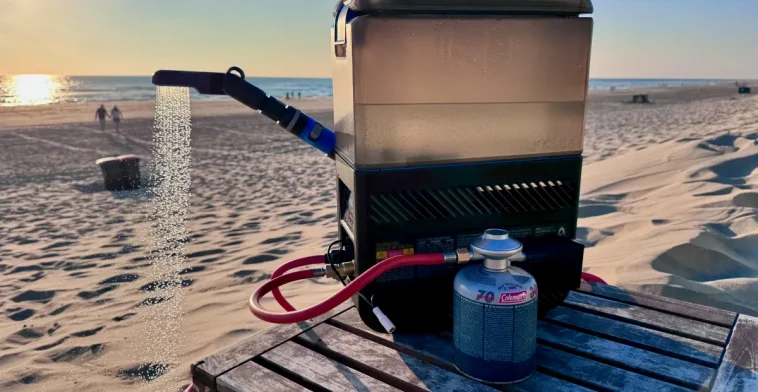 Luxury $700 Portable Shower: Are You Filthy Enough? Luxury $700 Portable Shower: Are You Filthy Enough?