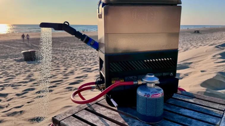 Luxury $700 Portable Shower: Are You Filthy Enough?