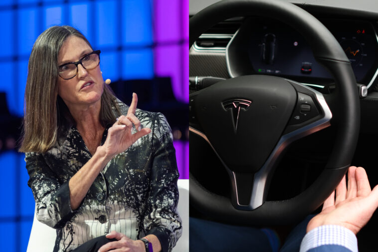 Cathie Wood Dubs Tesla’s Controversial FSD Tech the ‘Most Impactful A.I. Project’