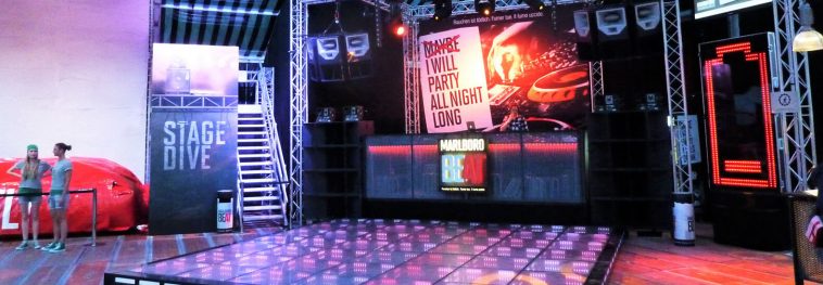 Kinetic Dancefloor creates renewable energy from dancing