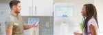This water dispenser uses smart technology for a clean drink