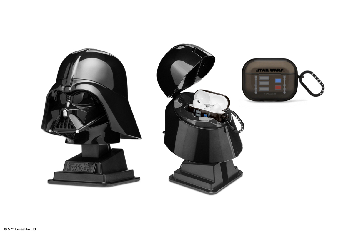 Casetify's latest AirPods case is a Darth Vader head