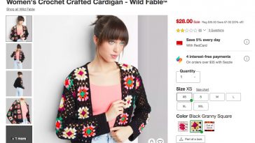 TikTok Is Wondering How Target Can Sell A Hand Crocheted Cardigan For So Cheap