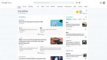 Google News redesign puts a greater emphasis on local stories