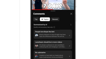 YouTube tests AI-generated comment summaries and a chatbot for videos