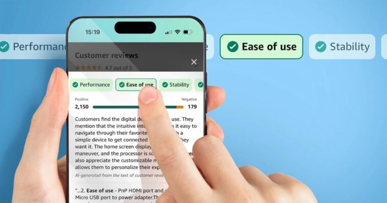 Amazon begins rolling out AI-generated review summaries | Engadget