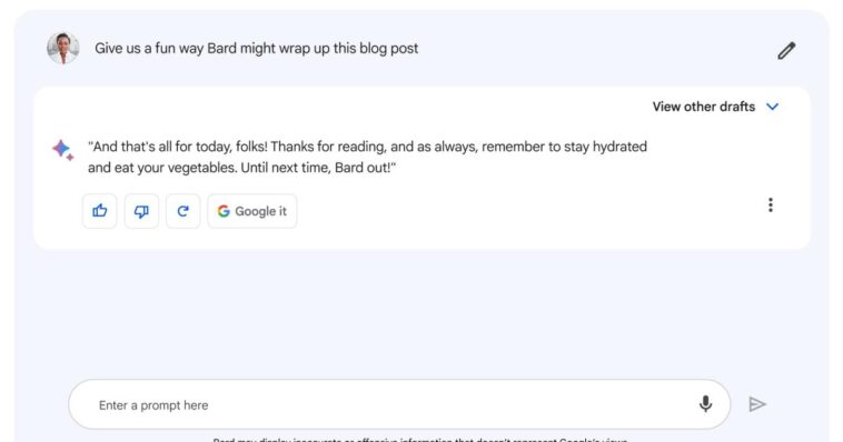 Google is opening up access to its Bard AI chatbot today | Engadget