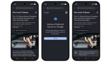 Google Search: Add Your Favorite News Sources Now (47 characters)