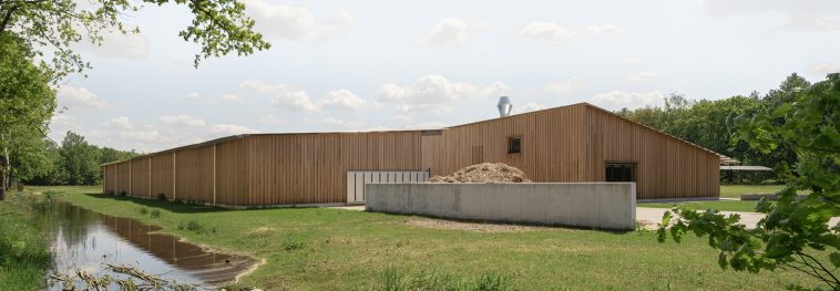 An animal reserve in Belgium replaces old, unused buildings