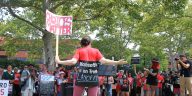 Hundreds Protest Xbox Layoffs at Bethesda HQ