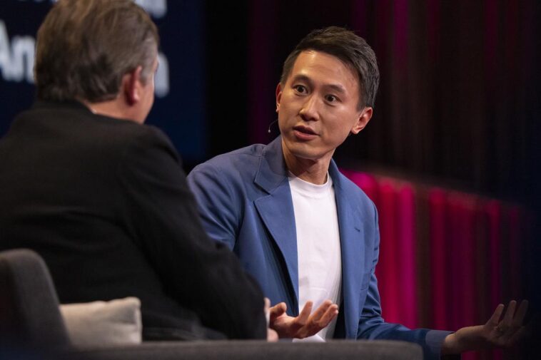 TikTok CEO Shou Zi Chew Increasing Use of AI in Content Moderation