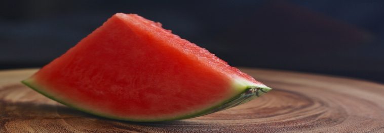 Coveted black watermelons for sale in Californian